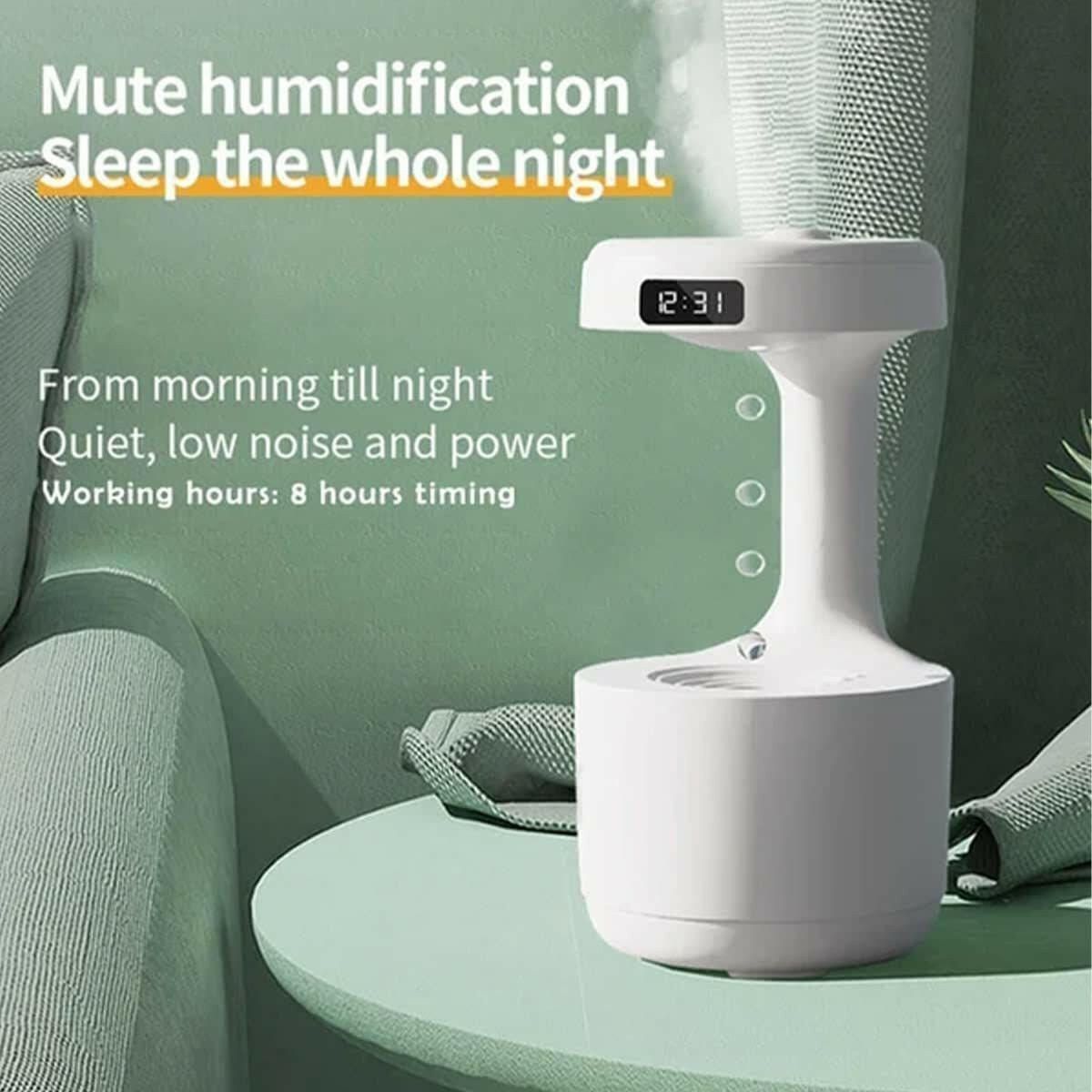 Anti-Gravity Water Droplet Humidifier