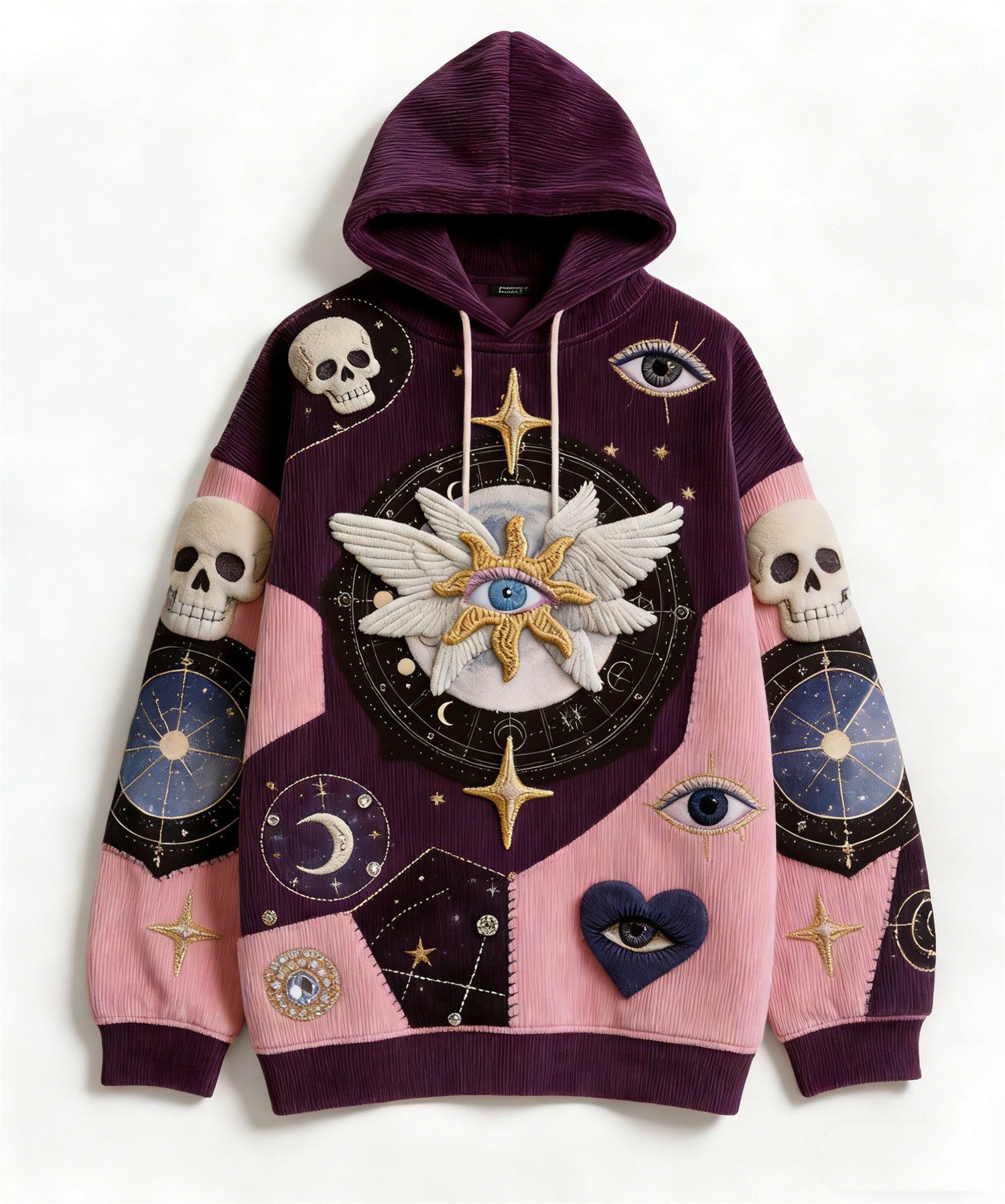 Fashion Casual Printed Polyester Sweater
