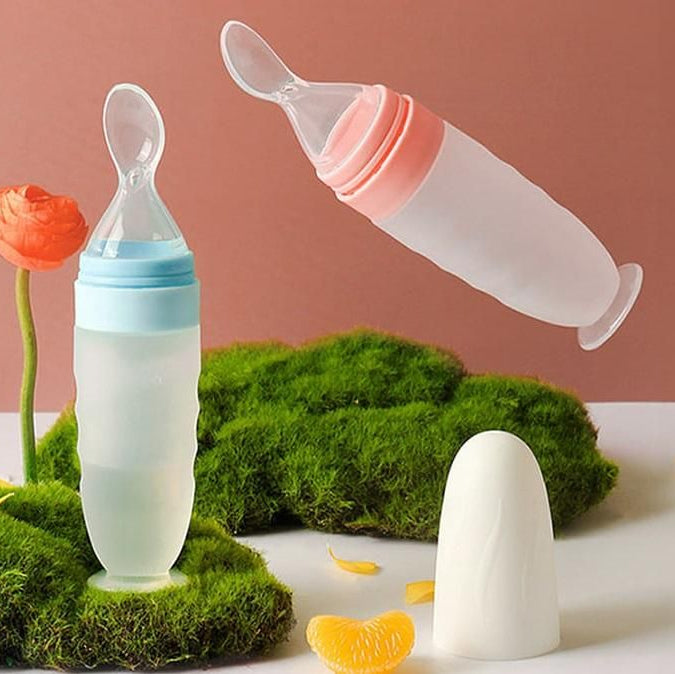 Premium Baby Food Squeeze Feeder Spoon
