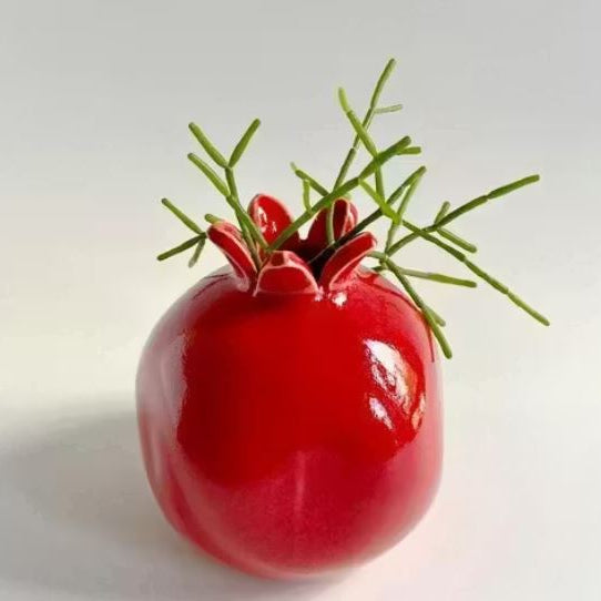 Anar ( Pomegranite) Ceramic Flower Vase