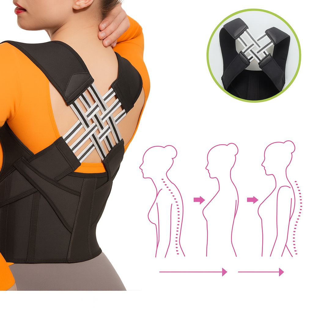 Adjustable Back Posture Corrector/ Slouching Relieve Pain Belt Women & Men