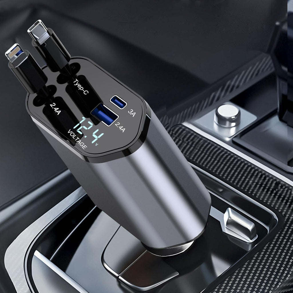 4-IN-1 Super fast car charger