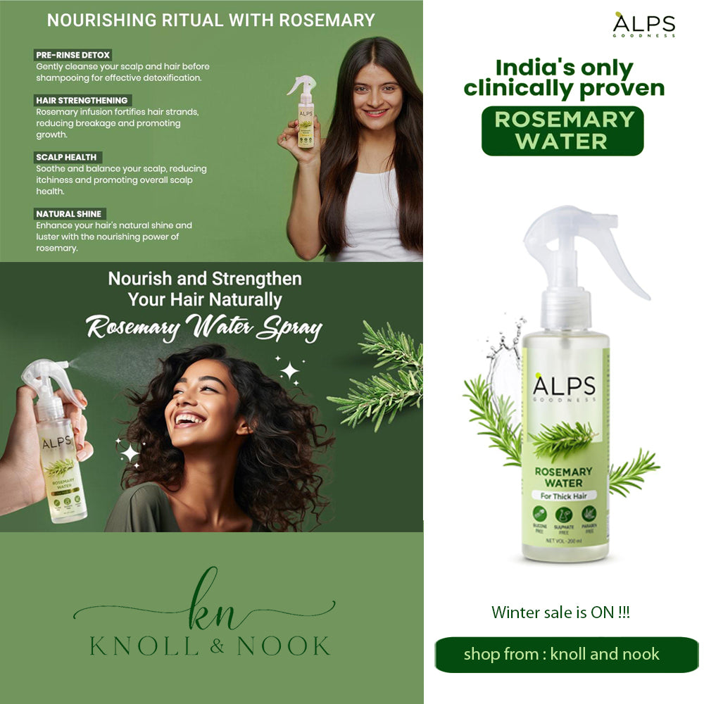 Rosemary Water, Hair Spray For Regrowth (Pack of 3)