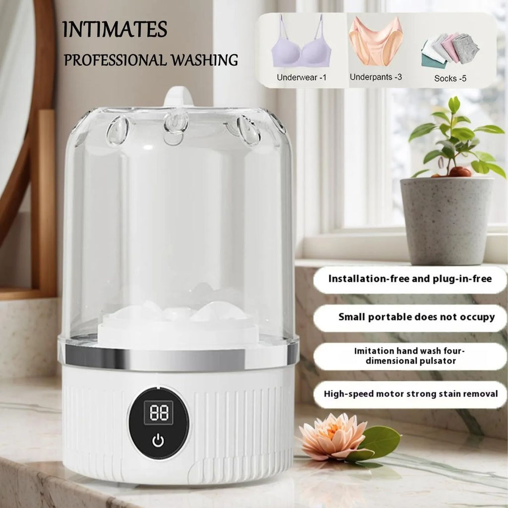 Portable Mini Washing Machine for Undergarments &amp; Baby Clothes