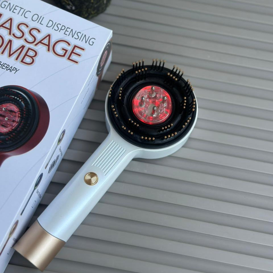 Oil Dispensing Massage Comb
