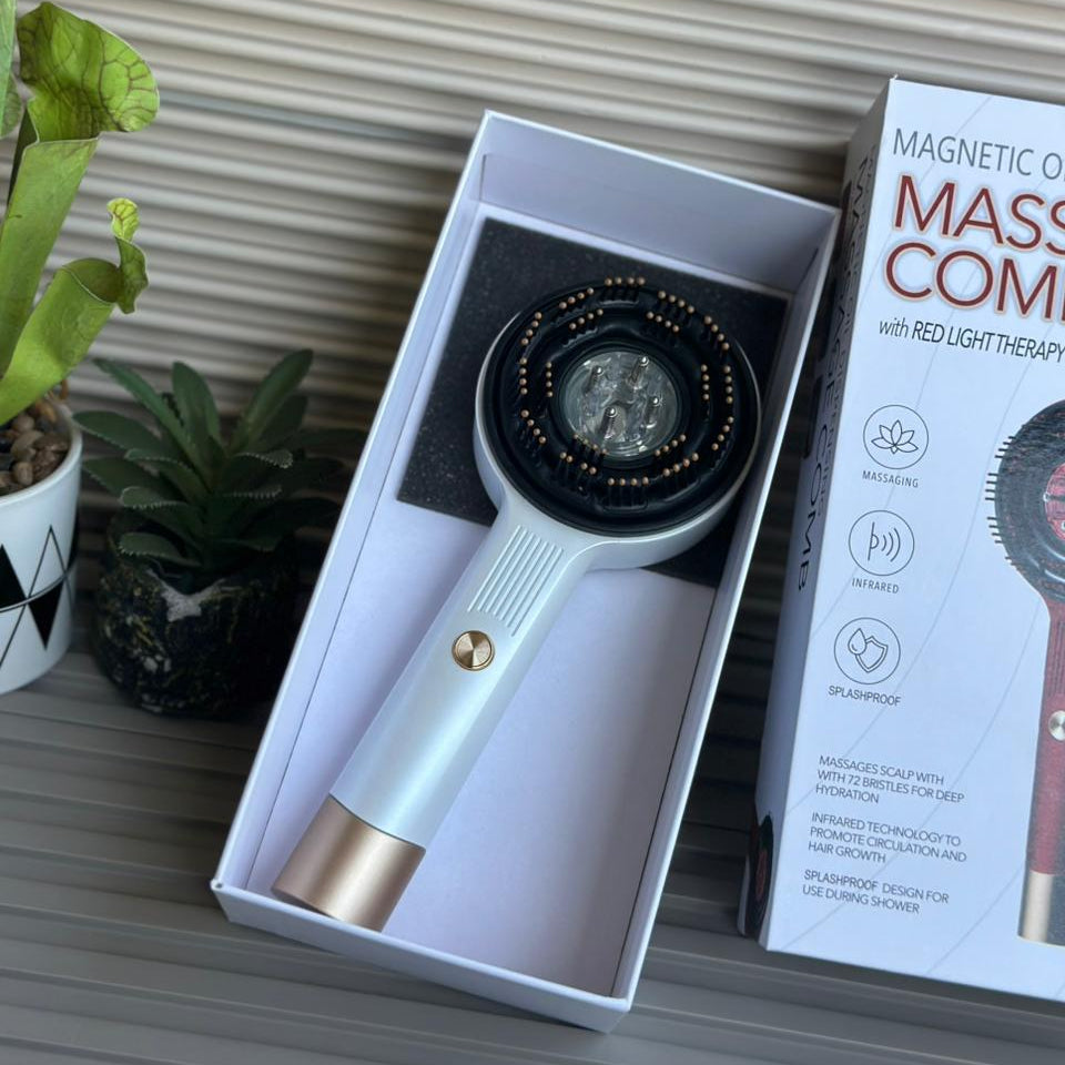 Oil Dispensing Massage Comb