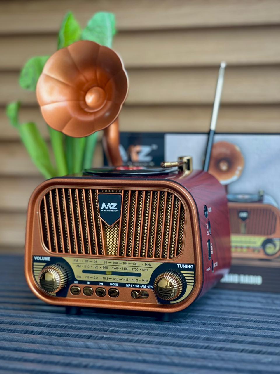 Retro Portable Wireless Speaker with Bluetooth