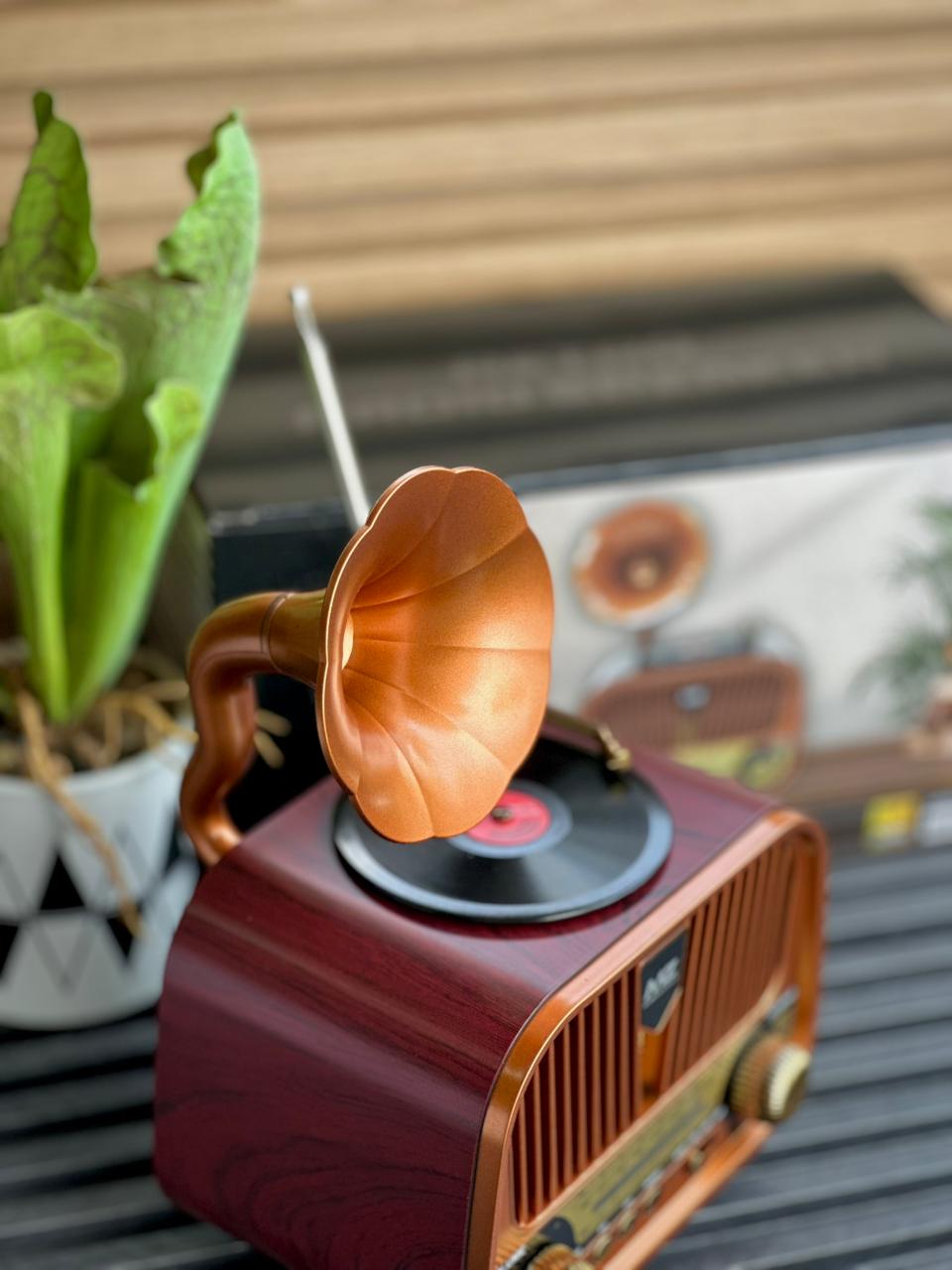 Retro Portable Wireless Speaker with Bluetooth