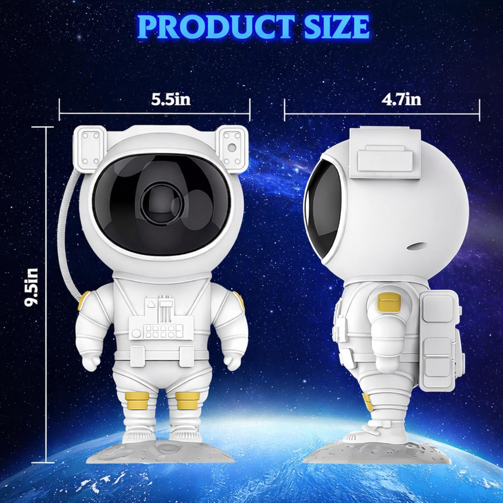 Nordic Astronaut Galaxy Projector Lamp