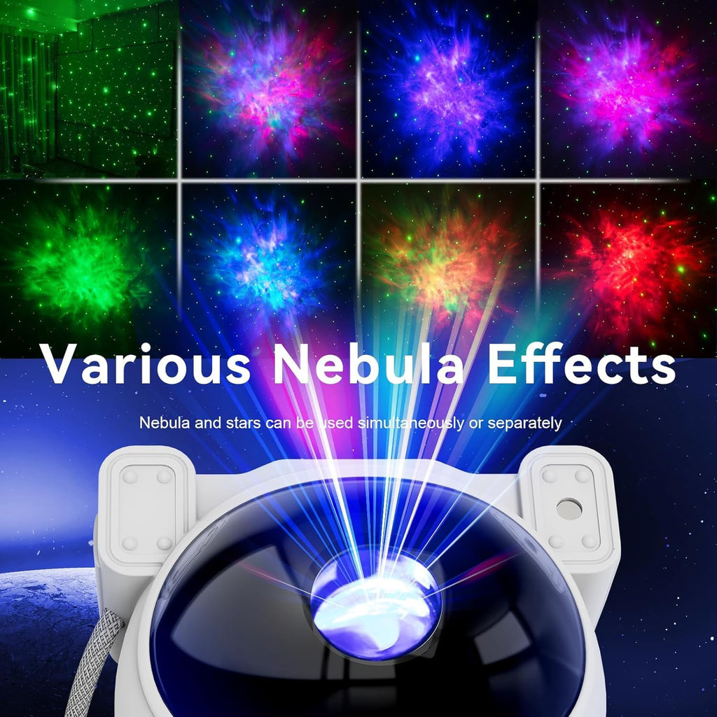 Nordic Astronaut Galaxy Projector Lamp