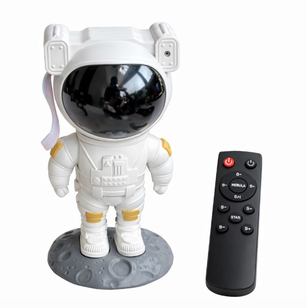 Nordic Astronaut Galaxy Projector Lamp
