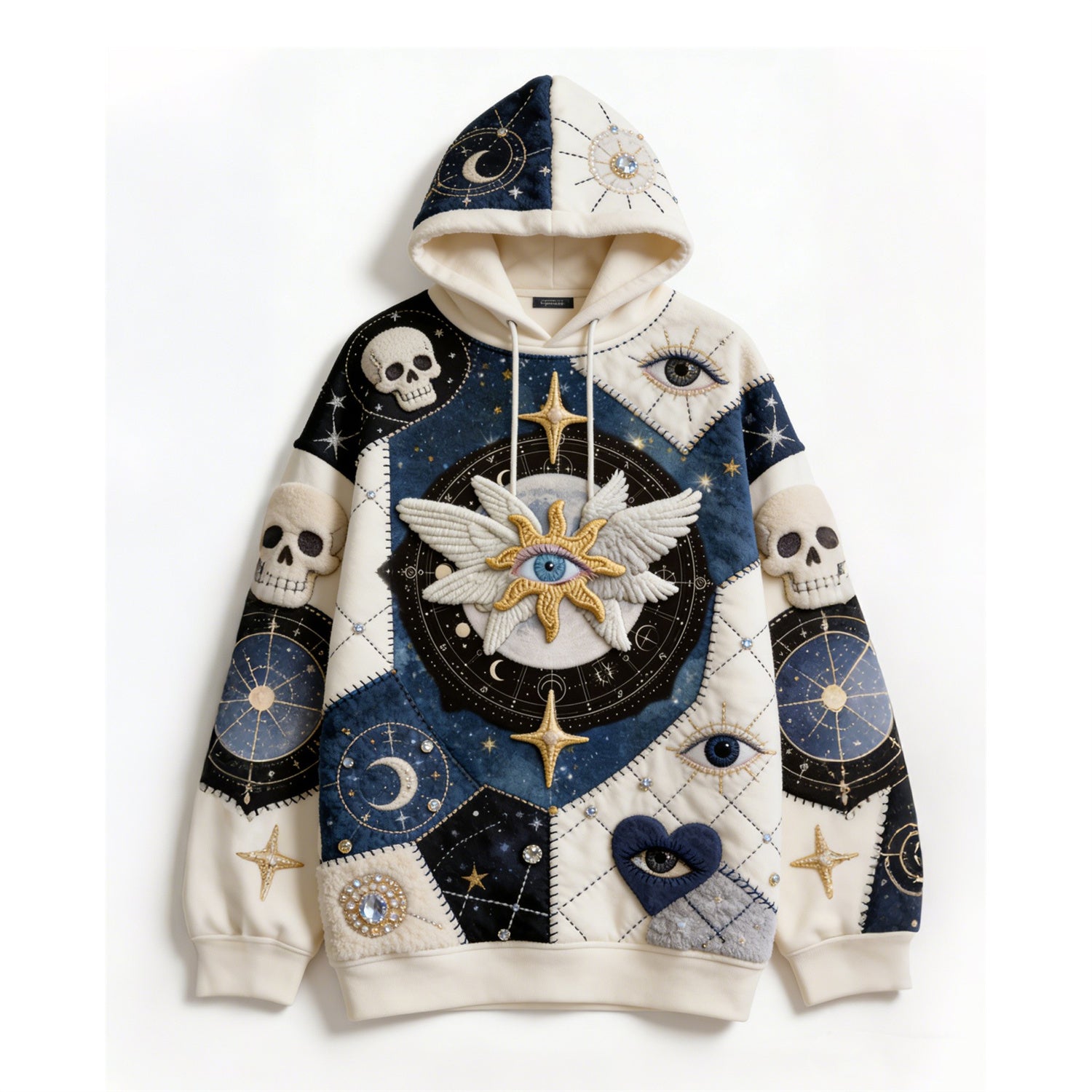 Fashion Casual Printed Polyester Sweater