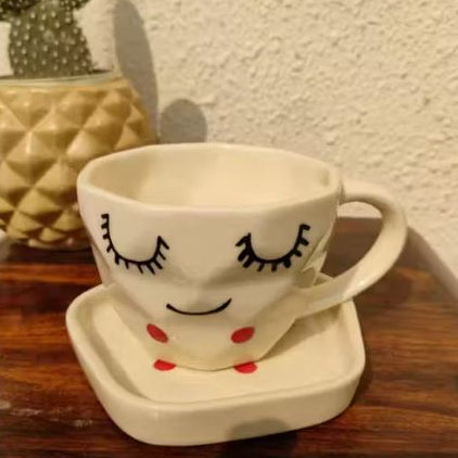 Delight Ceramic Cup & Saucer Set