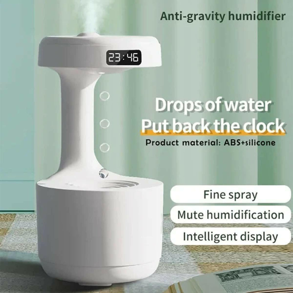 Anti-Gravity Water Droplet Humidifier