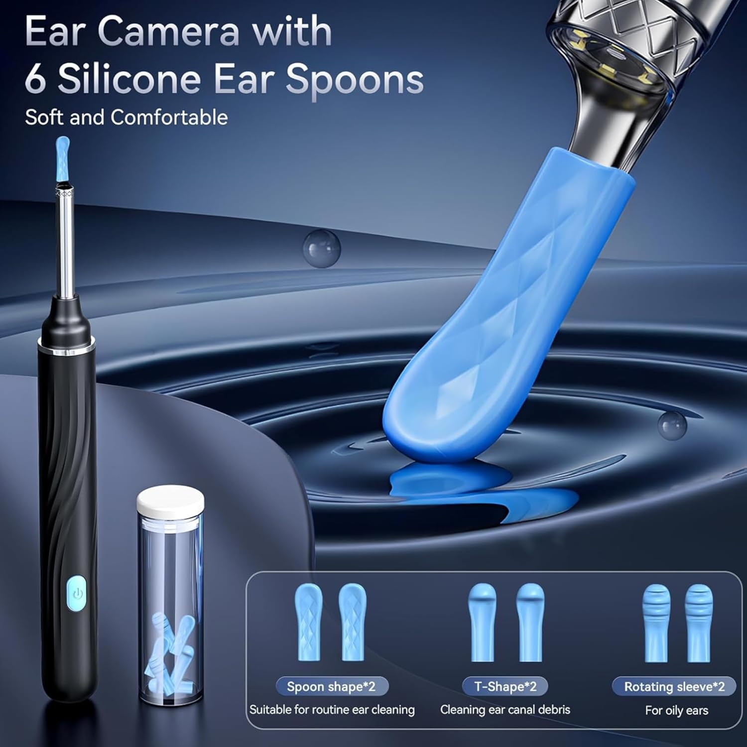 Ear wax Cleaner with HD camera