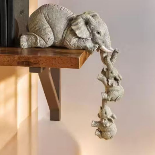 Beautiful Elephant Sitter Figurines