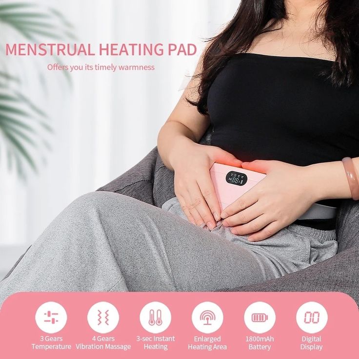 Menstrual heating pad