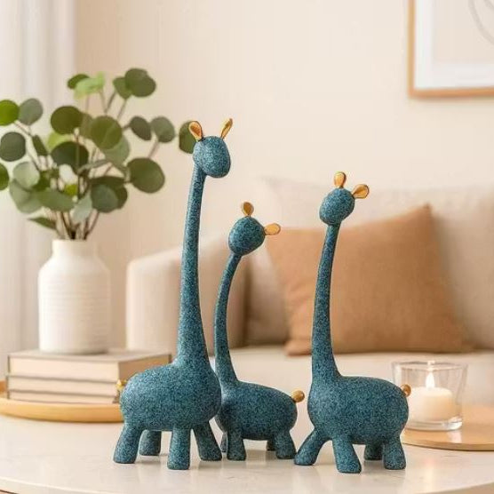 Handcraft Lucky Giraffe Statue
