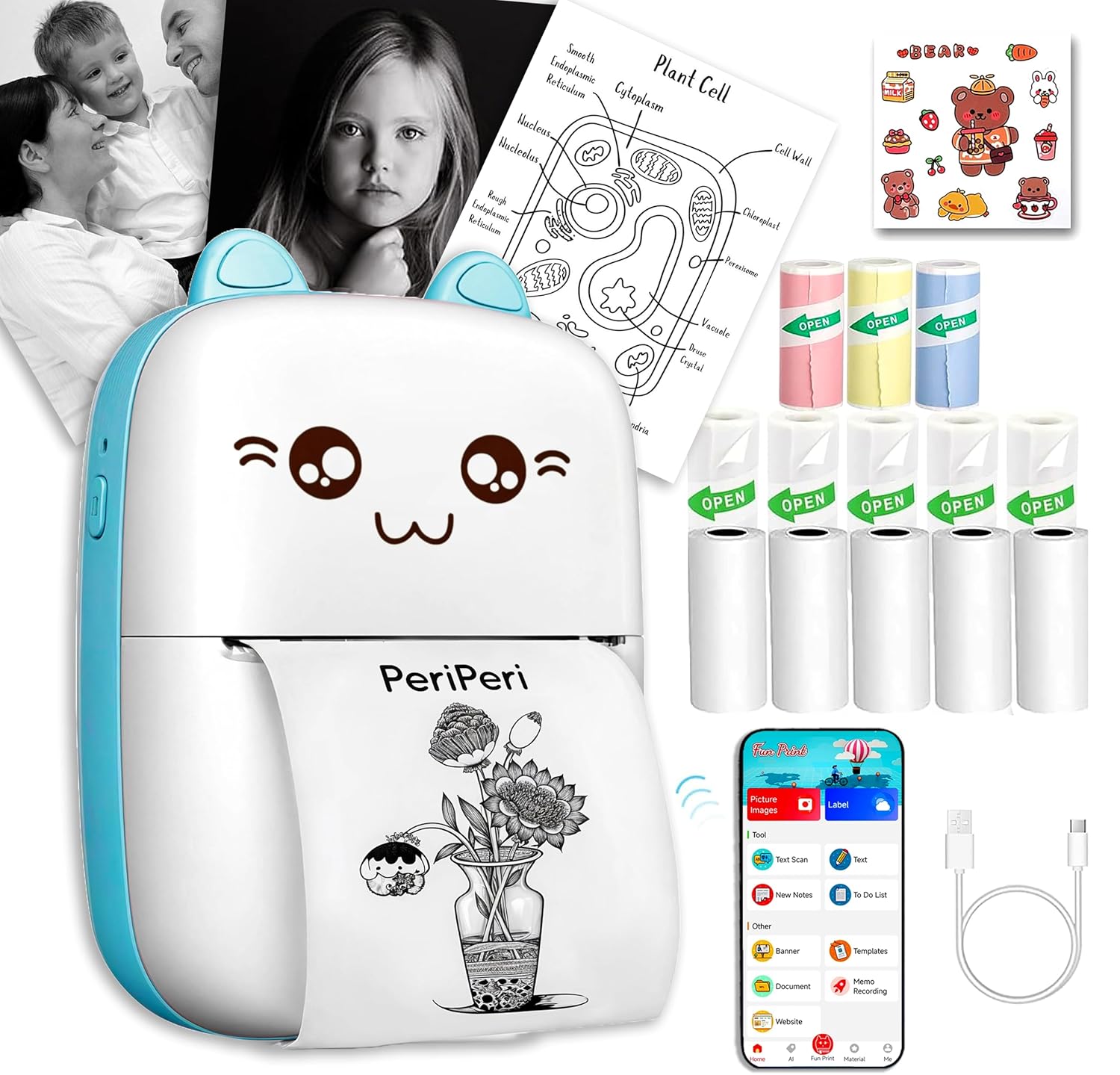 Portable Mini Printer