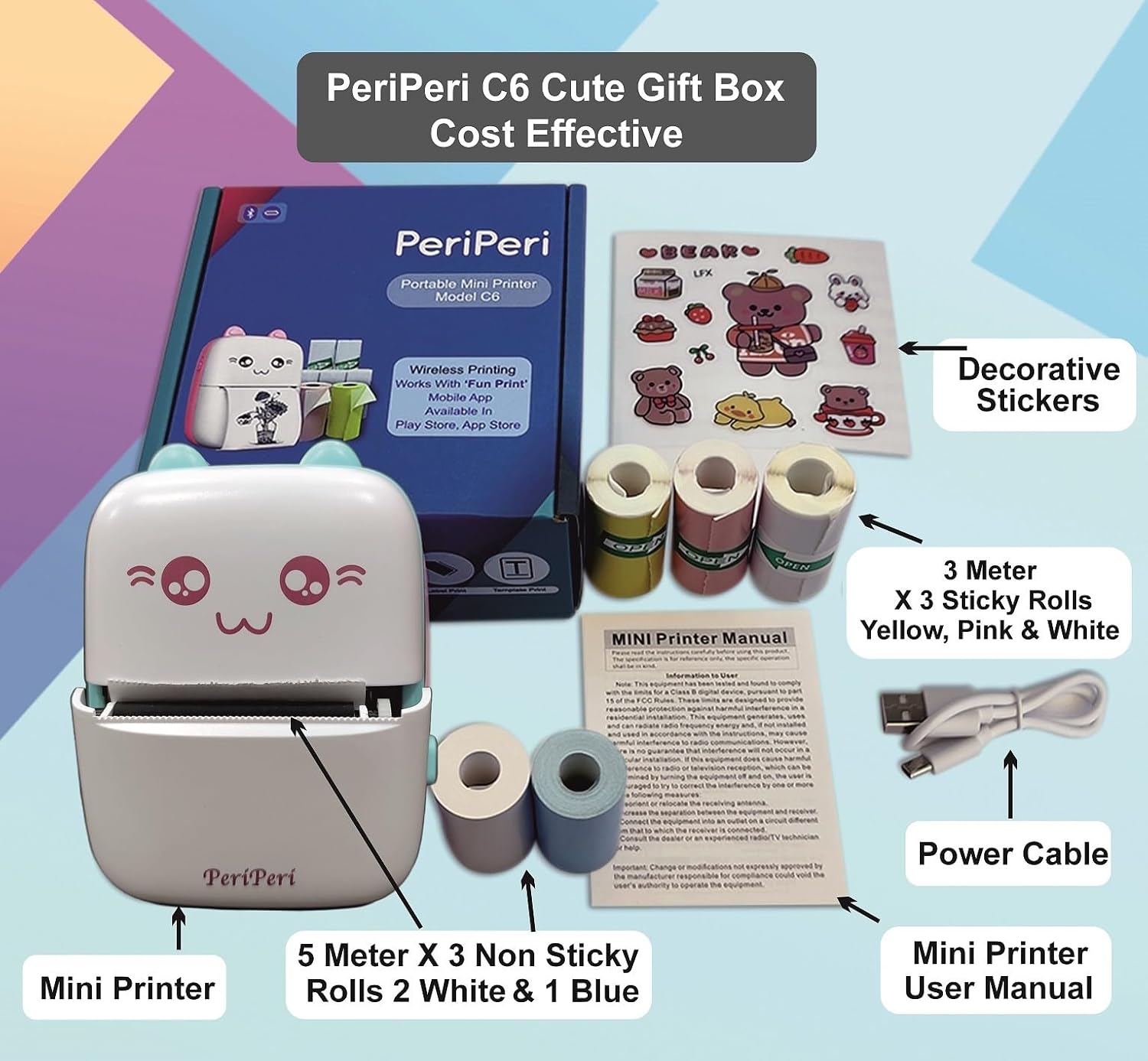 Portable Mini Printer