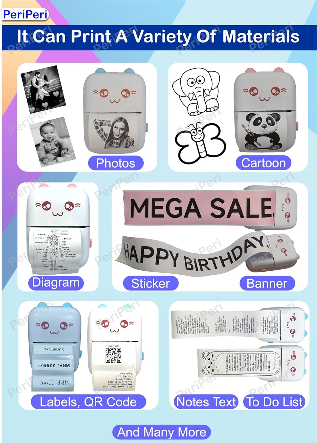 Portable Mini Printer