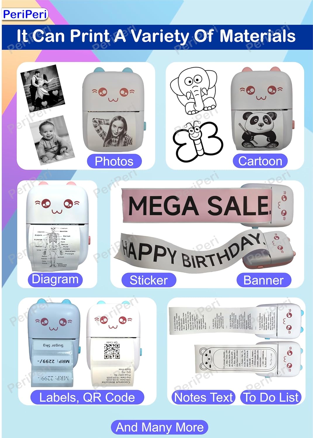 Portable Mini Printer