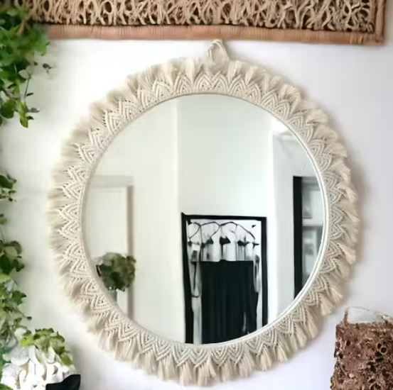 Round Decorative Wall Mirror
