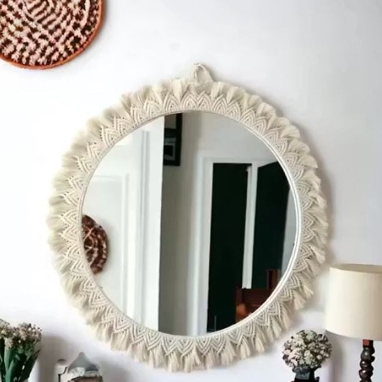 Round Decorative Wall Mirror