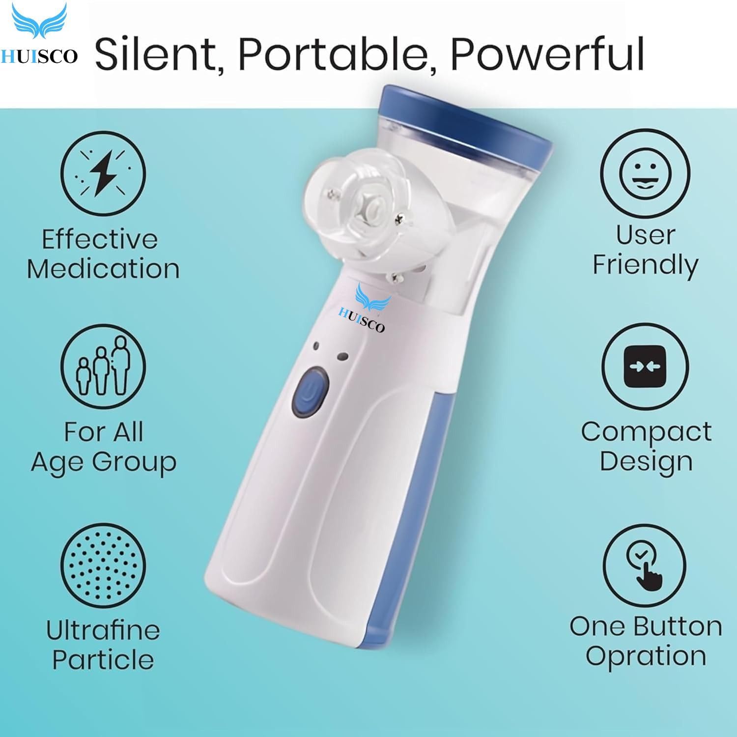 Portable Mesh Nebulizer Handheld