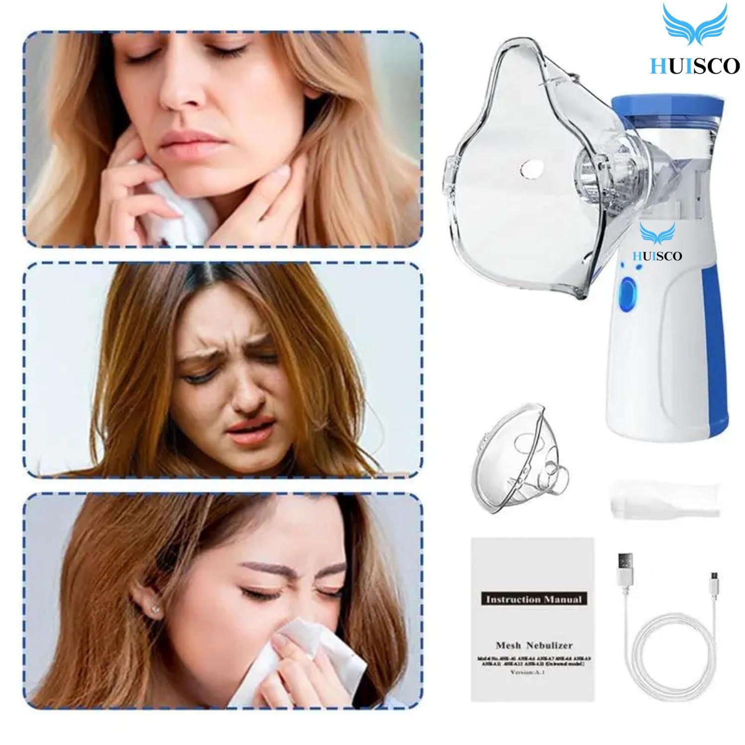 Portable Mesh Nebulizer Handheld
