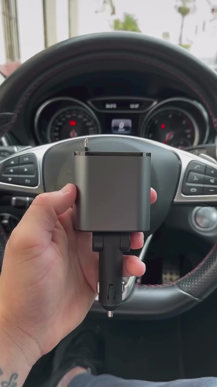 4-IN-1 Super fast car charger