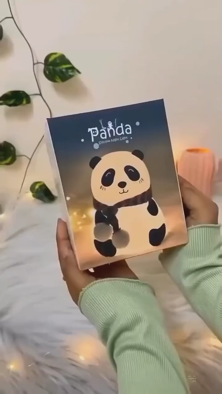 Panda Silicone Night Lamp
