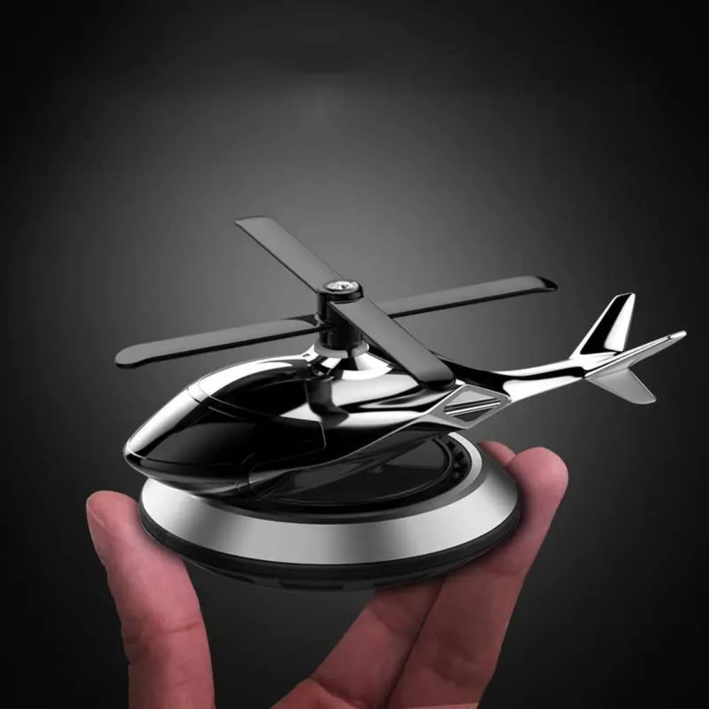 Solar Helicopter Car Air Freshener