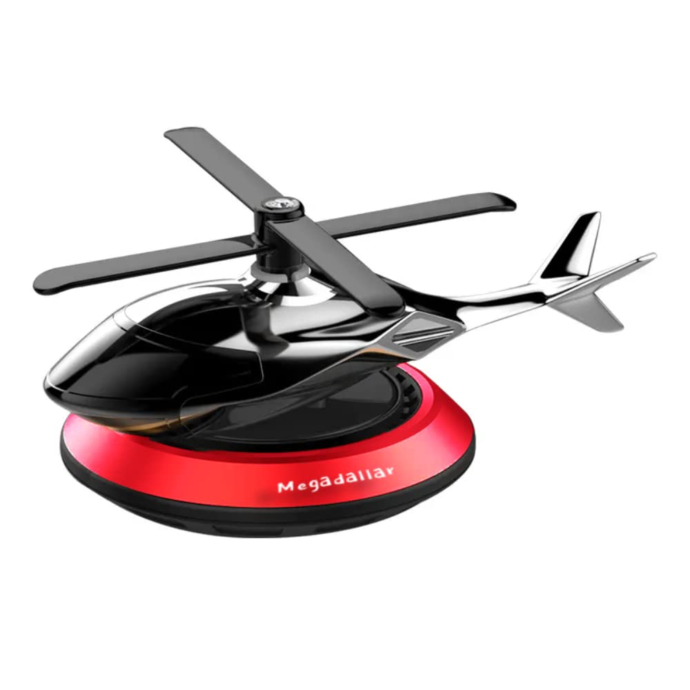 Solar Helicopter Car Air Freshener