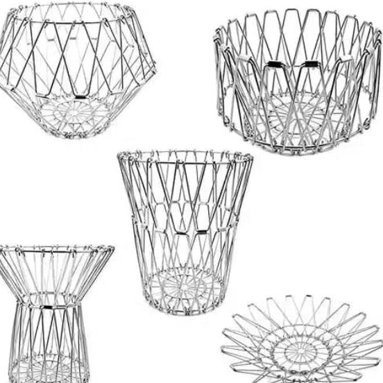 8 in 1 Multipurpose steel basket for kitchen | Fruit and Vegetable Basket