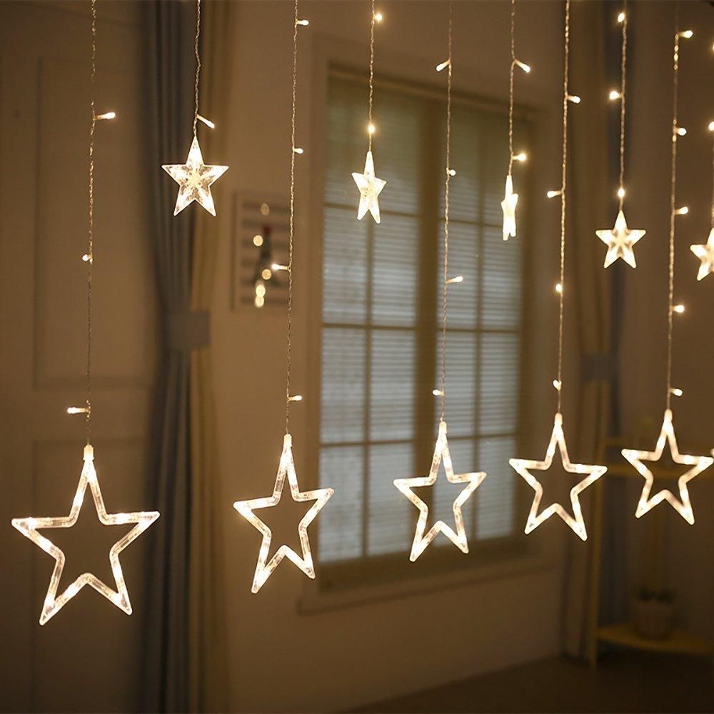Decorative Star Curtain  Lights